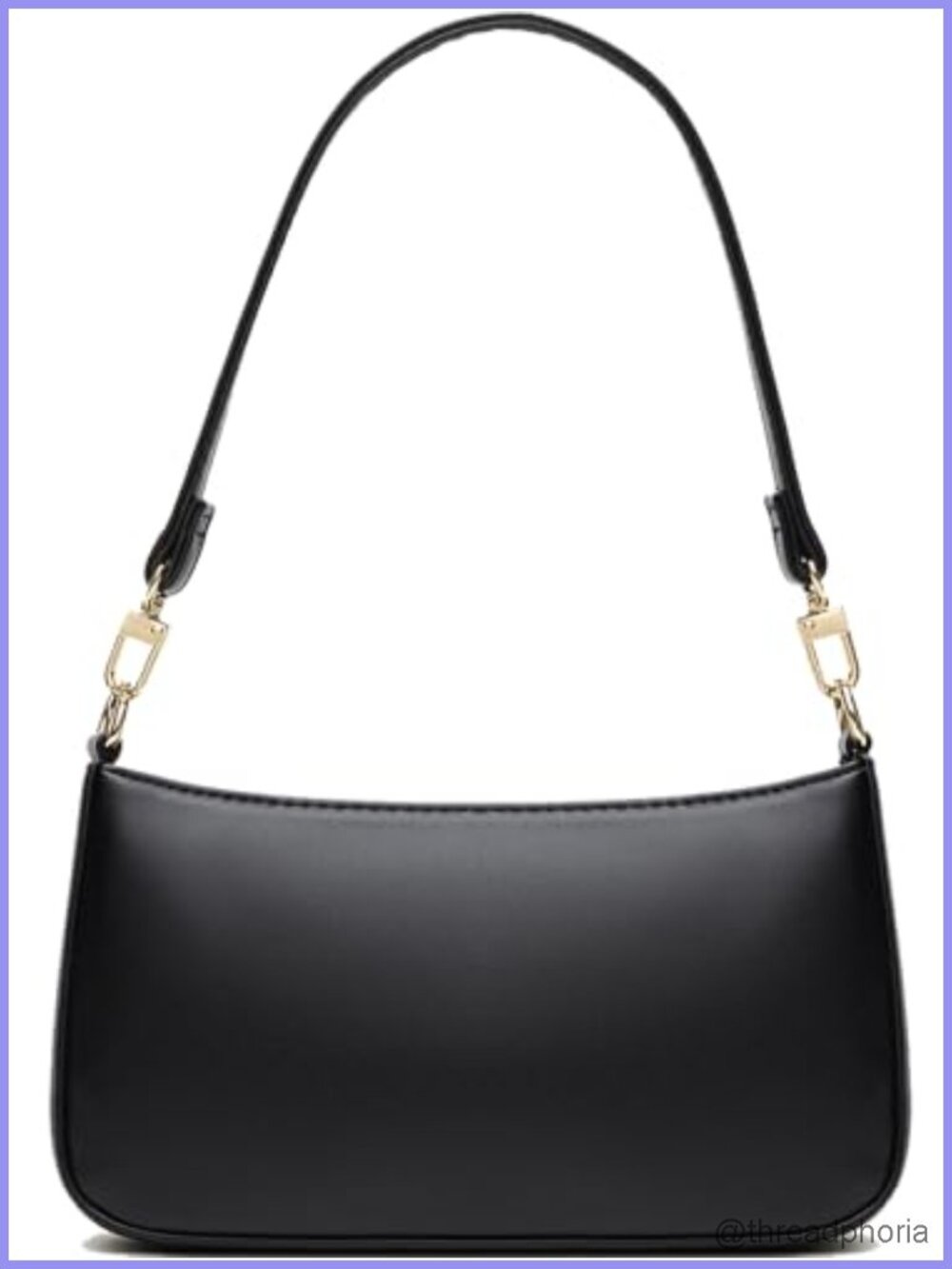Vegan Leather Retro Hobo Handbag Women Crossbody Shoulder Purse